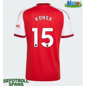 Arsenal Ezri Konsa #15 Hemmatröja 2026-27 Kortärmad